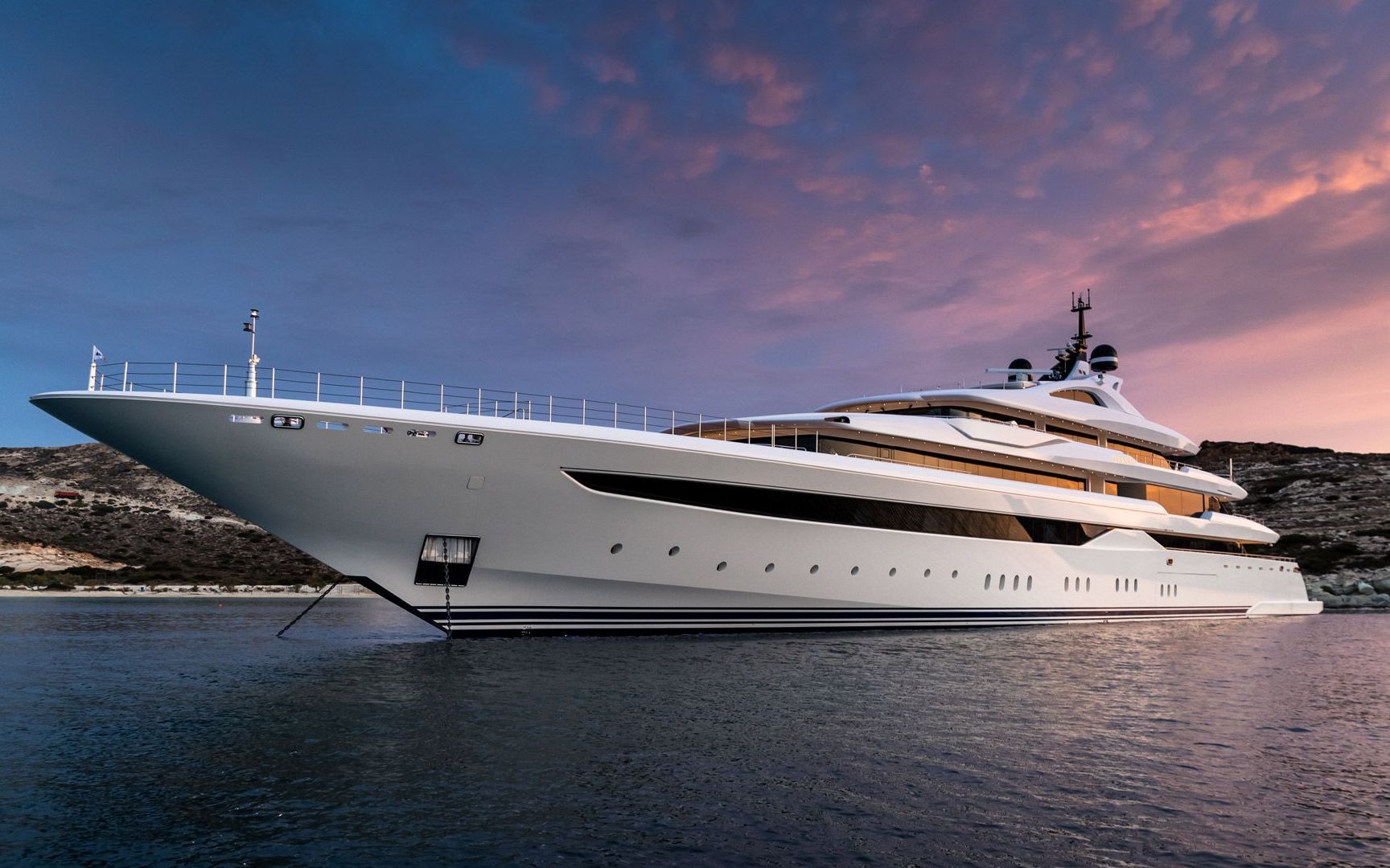 4k超清100万欧元快乐一周希腊goldenyachts95mopari号超级游艇