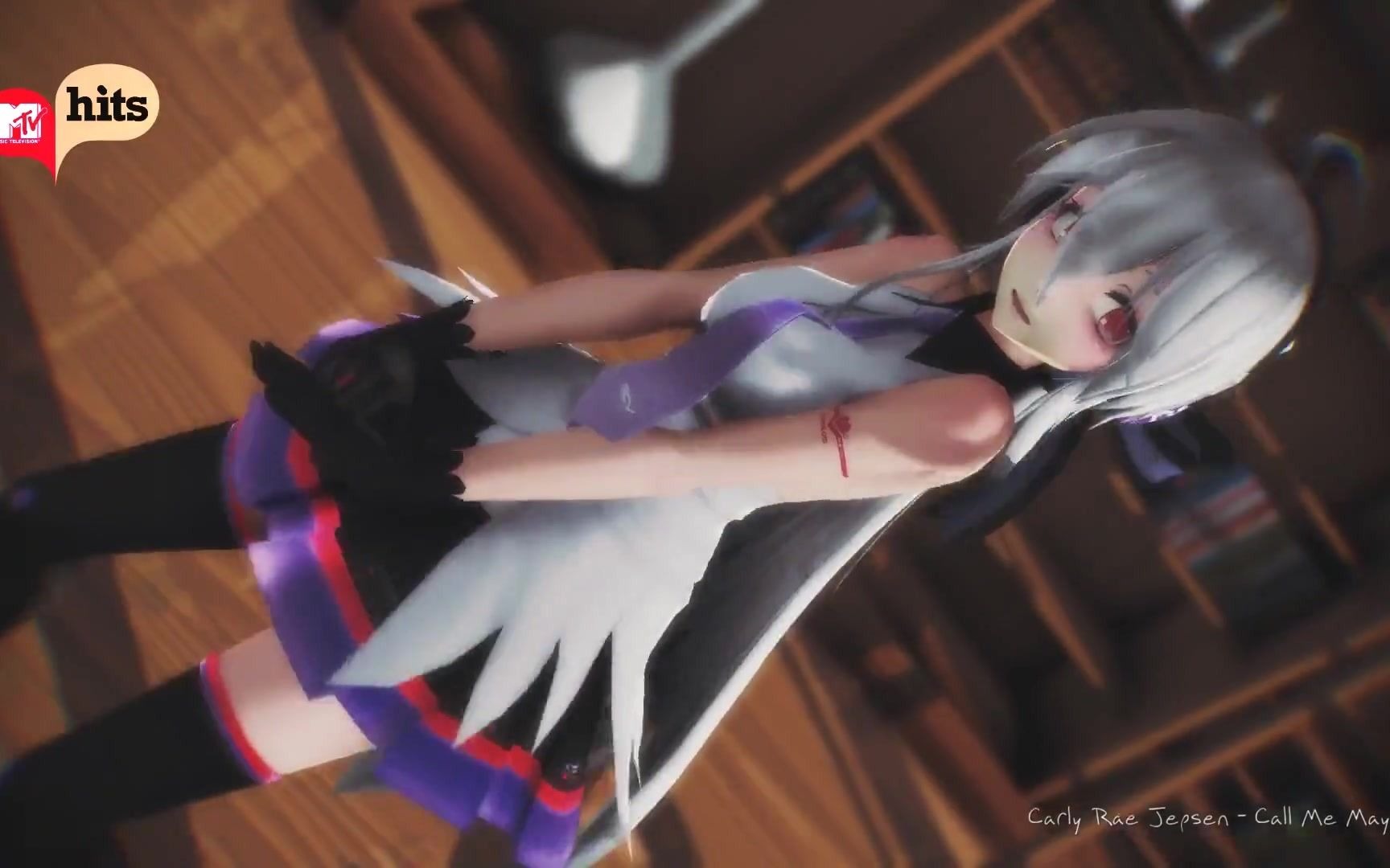 【mmd】 tda式改变公式服【弱音haku】【call me maybe by】_哔哩哔哩