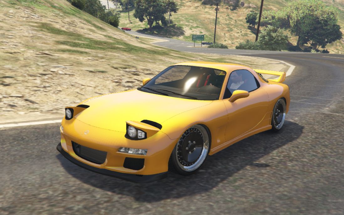 【高桥启介fd3s】gtaol山道之王时间记录篇之zr350-6分28秒