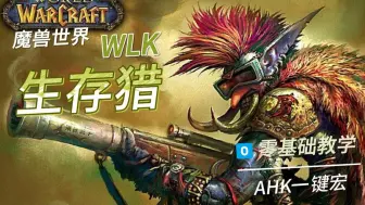 Download Video: 魔兽世界国服怀旧猎人AHK一键宏教学，最新投掷爆炸陷阱