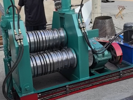 槽钢卷圆机#槽钢圆管卷圆机#液压槽钢卷圆机
