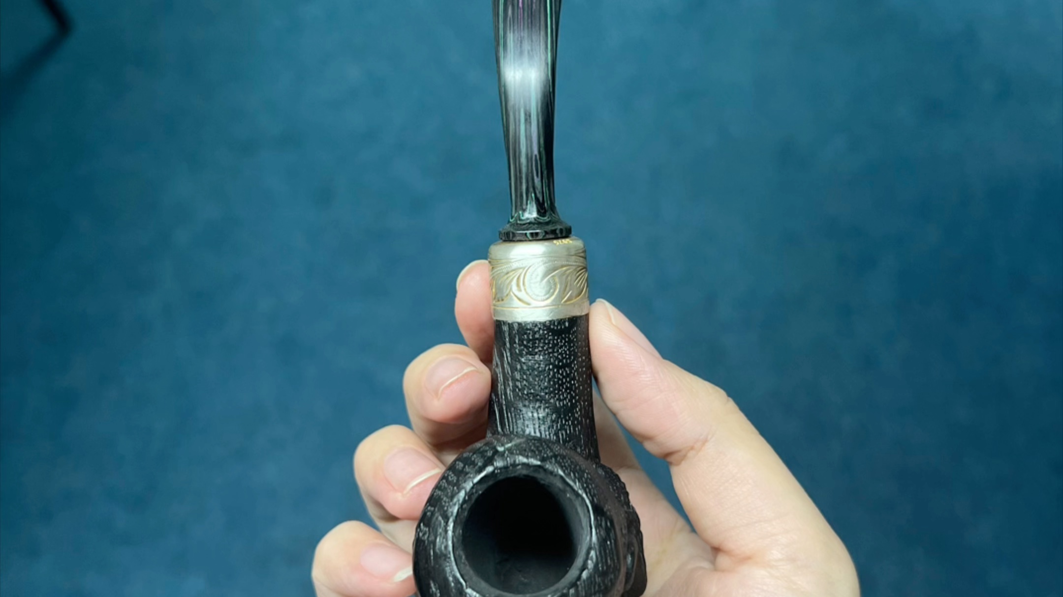 石楠木雕刻烟斗,坎博兰德国进口.