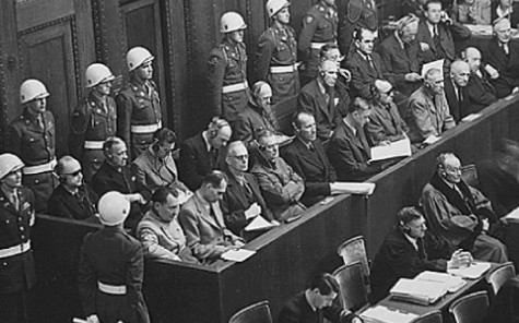 [图]1945年11月20日 纽伦堡法庭开庭