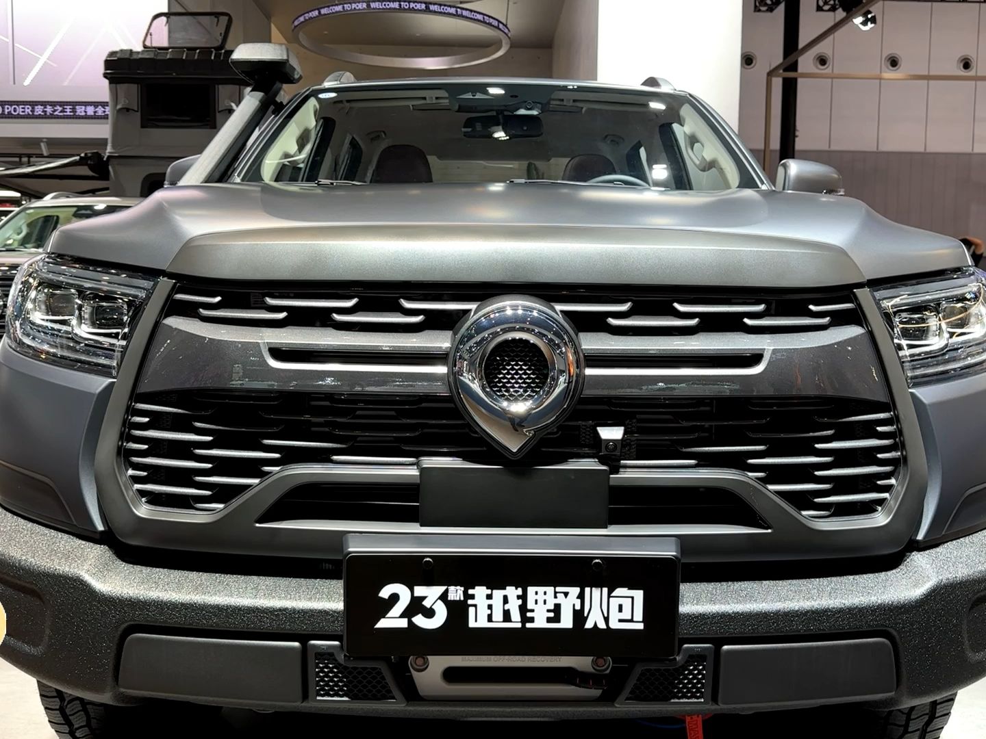 2023款长城越野炮静态体验,外观与内饰全方位展示