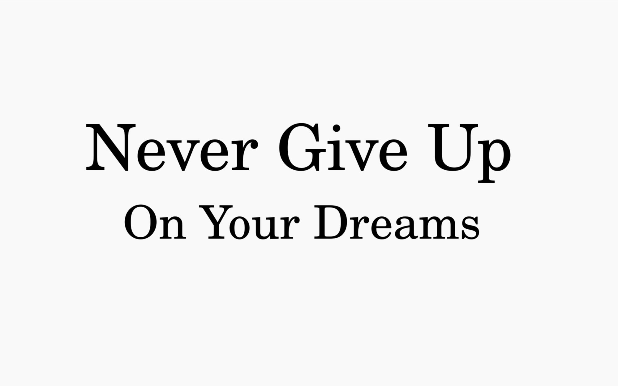 [图]Never Give Up On Your Dreams (By Two Steps From Hell)