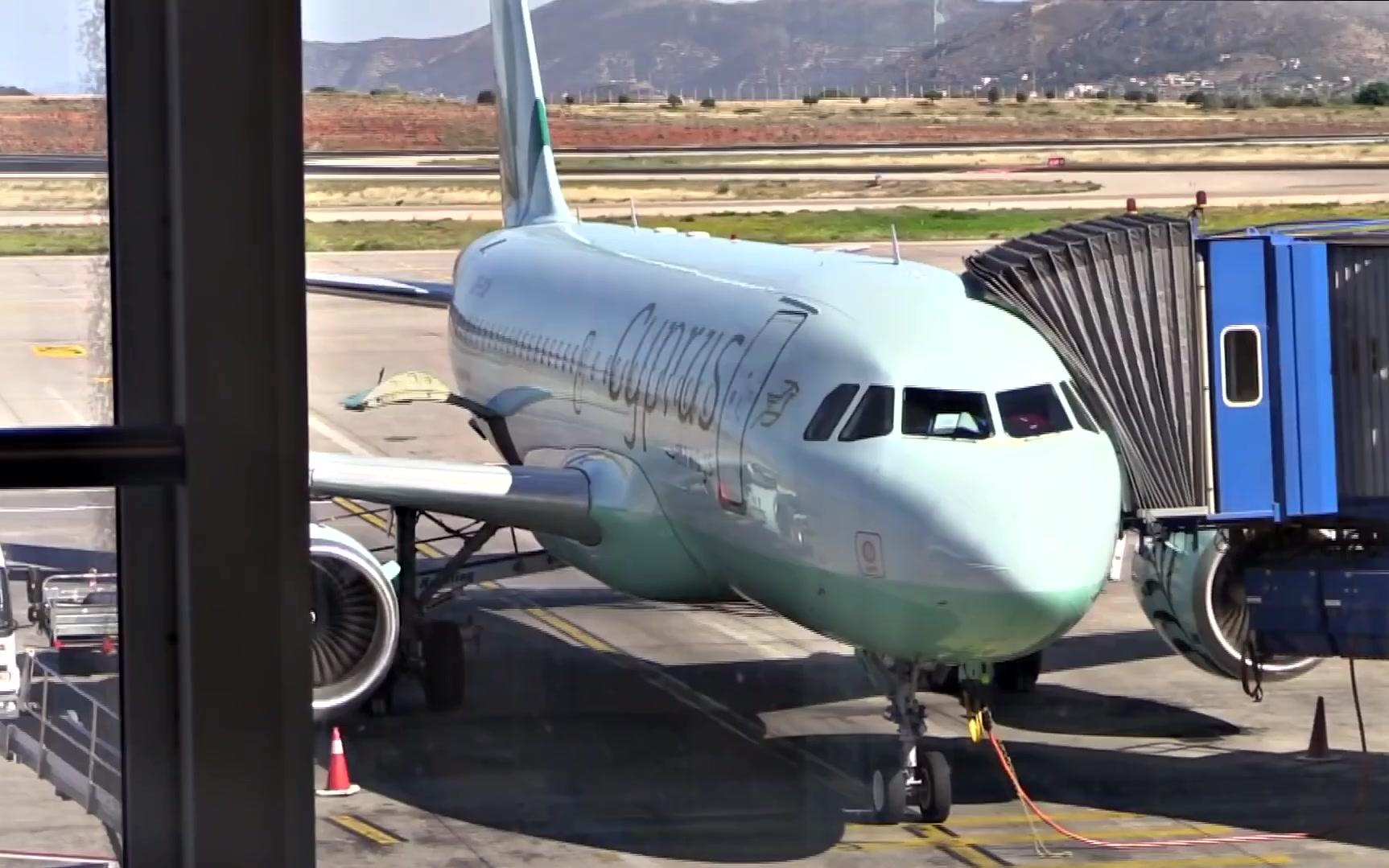 【旅行报告-机翼视角】塞浦路斯航空 空客a319 雅典国际机场到