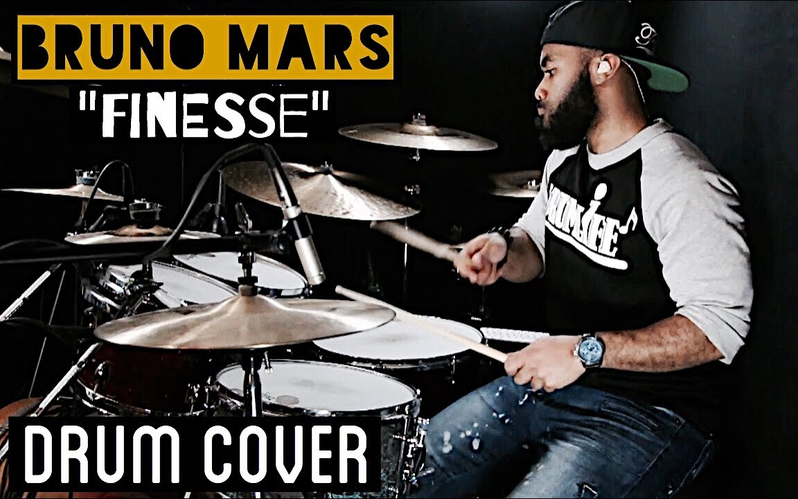 【DrumCover】《Finesse》 [Bruno Mars]哔哩哔哩bilibili