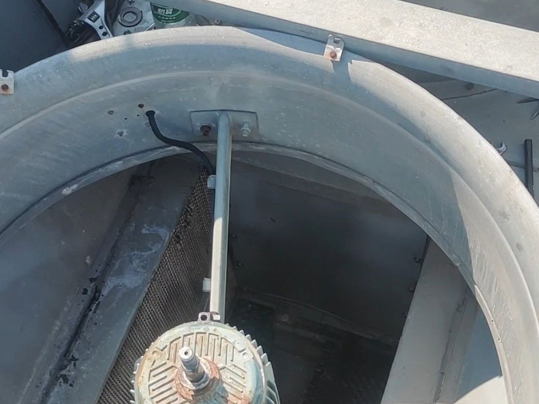 冷却塔更换风机轴承