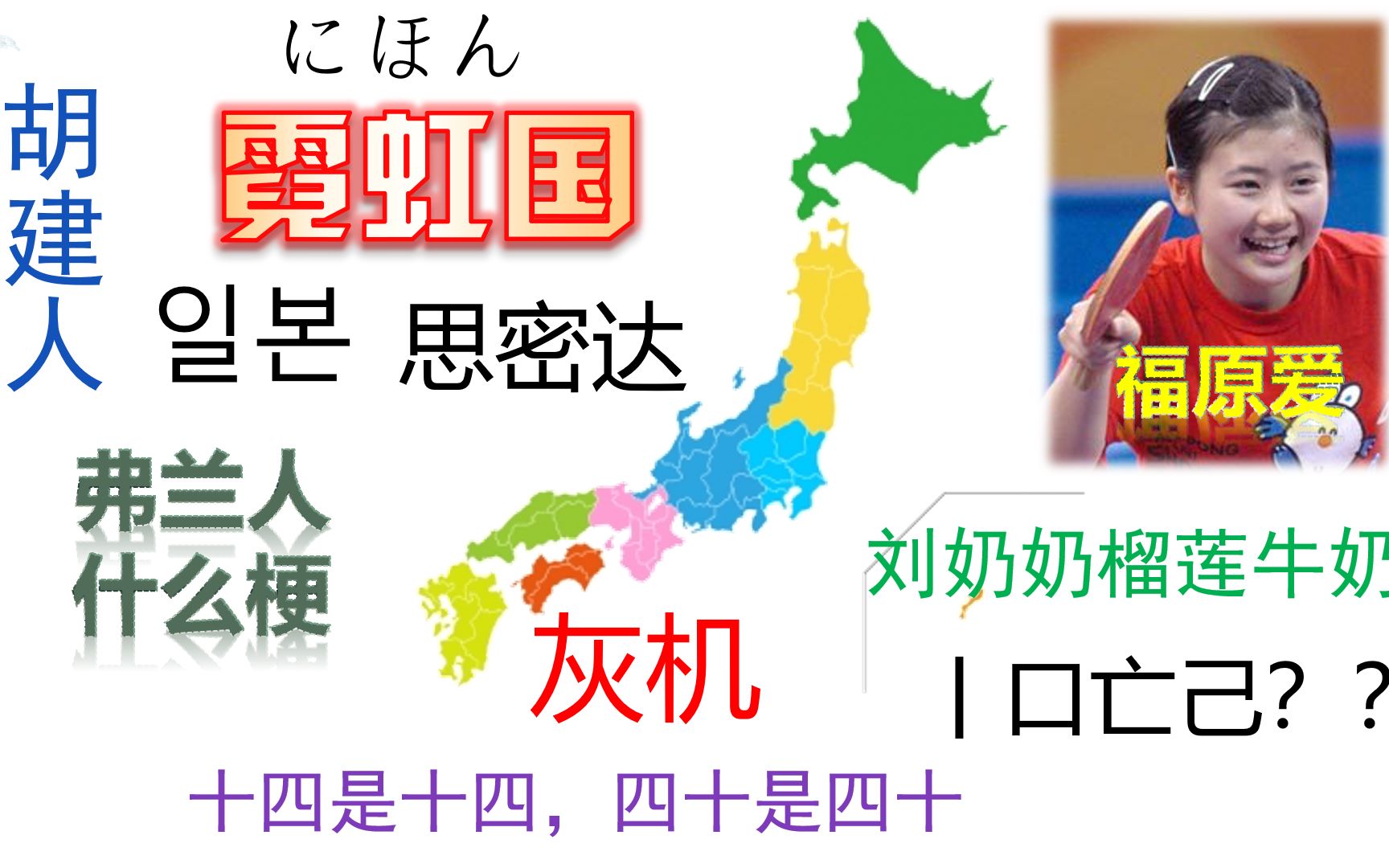 日本为什么叫霓虹国?这就是人肉翻译二十次的后果,韩语、粤语、闽南语、客家话、吴语、湖南话纷纷表示赞同哔哩哔哩bilibili