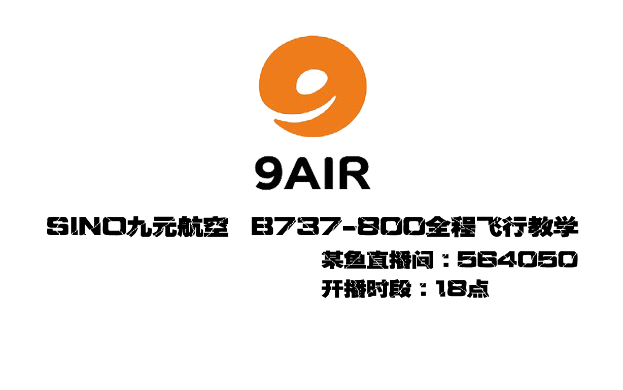 sino九元航空737-800飞行教程