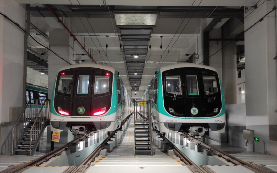 轨道交通深圳地铁六号线与四号线平行段飙车带报站