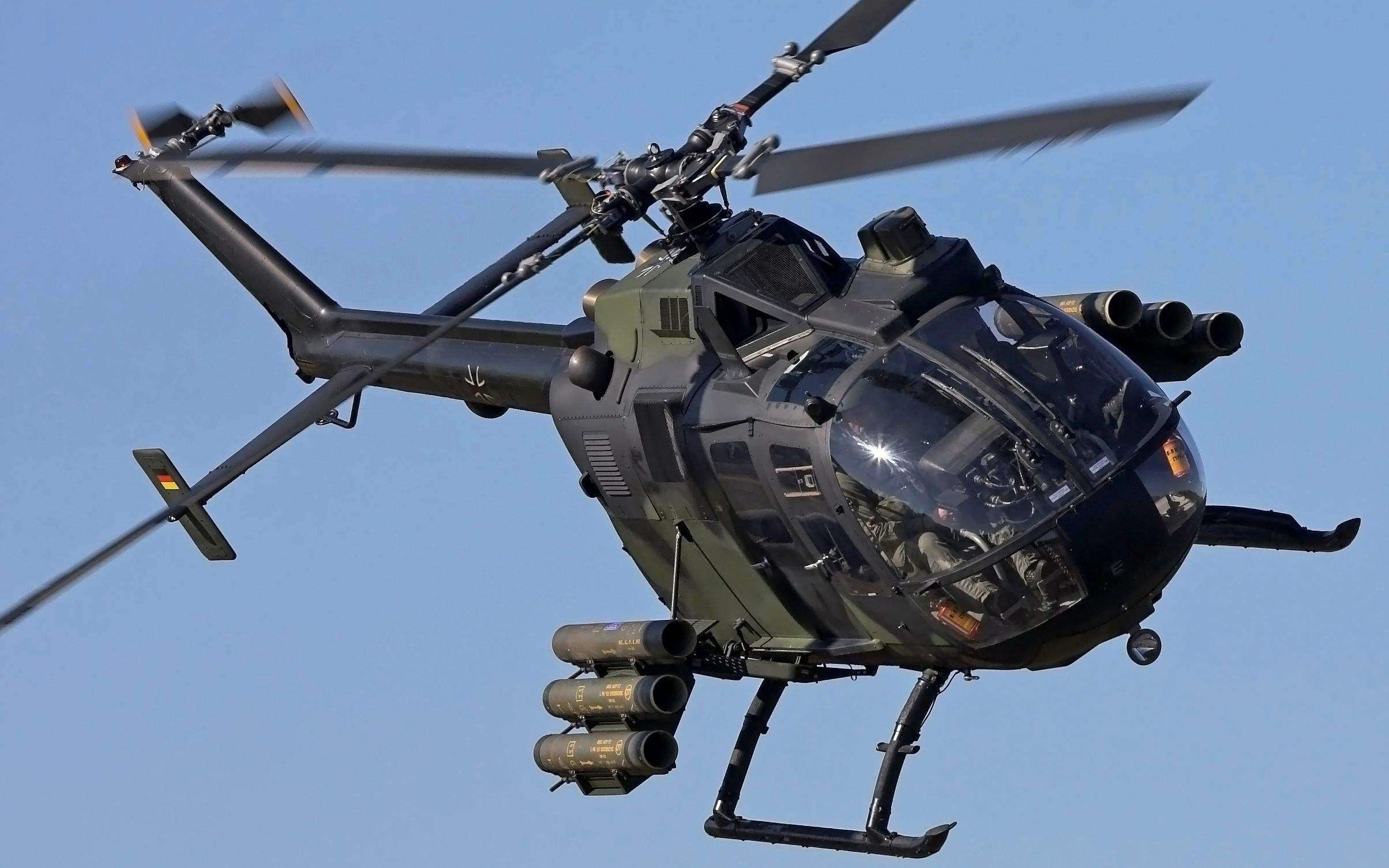 dcsworldbo105武装直升机飞行测试