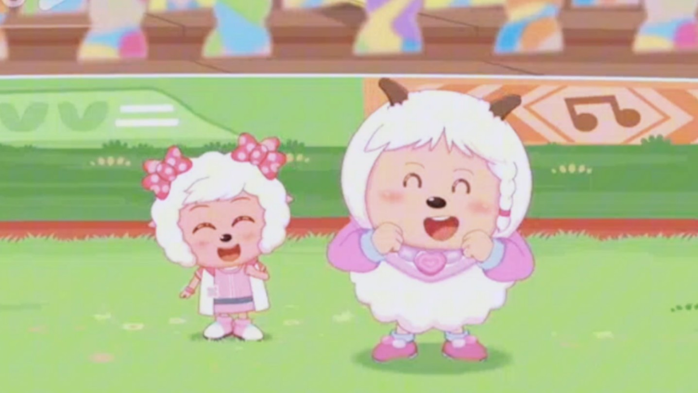 "你很勇敢,也很善于观察,变成很厉害的美羊羊了"