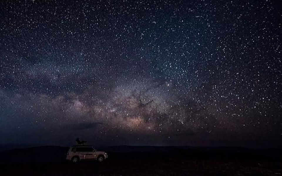 [图]从来没有想过会用一场星空盛宴迎来自己39岁的生日。那一夜，我能感受到太多的的星星在向我眨眼睛👀