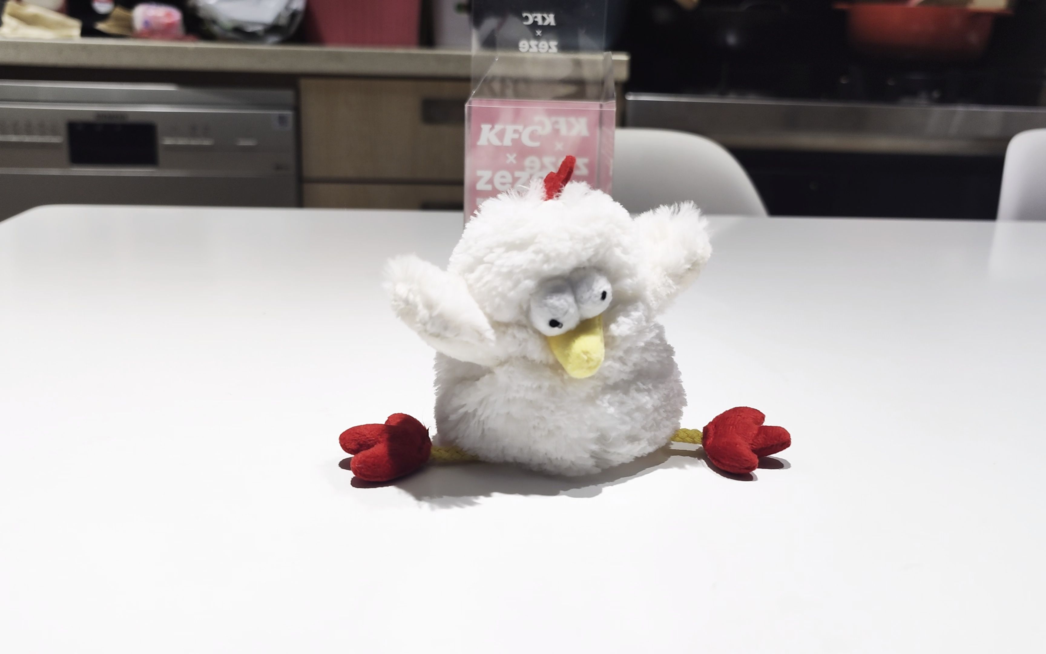 肯德基新玩具"蹦蹦鸡"开箱