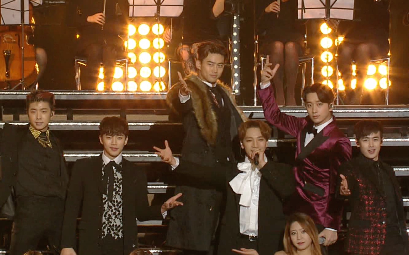 [图]【Live】2PM 2015歌谣大战「My House」