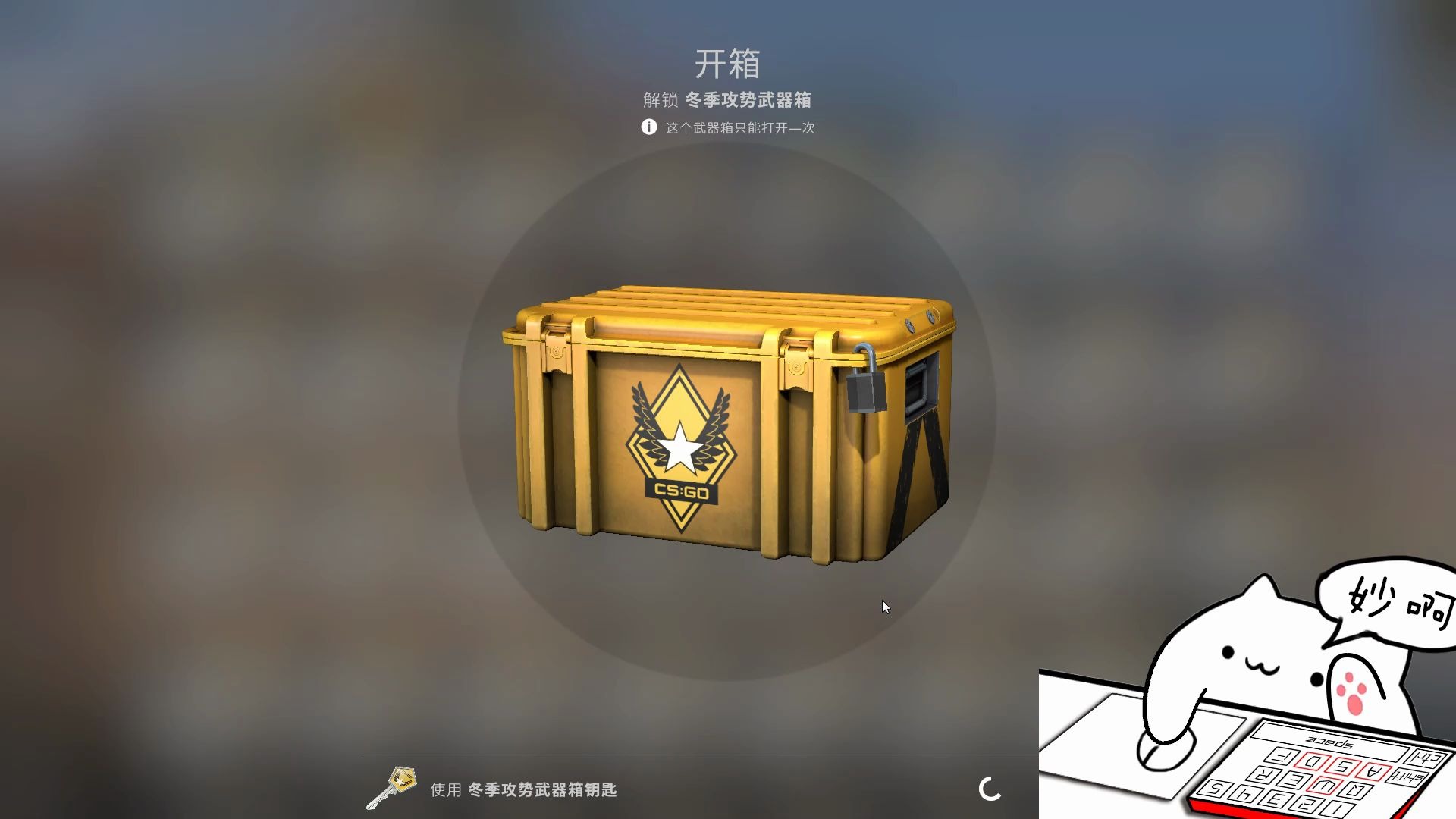 【csgo白给开箱系类】《csgo》100个冬季武器箱 第三期