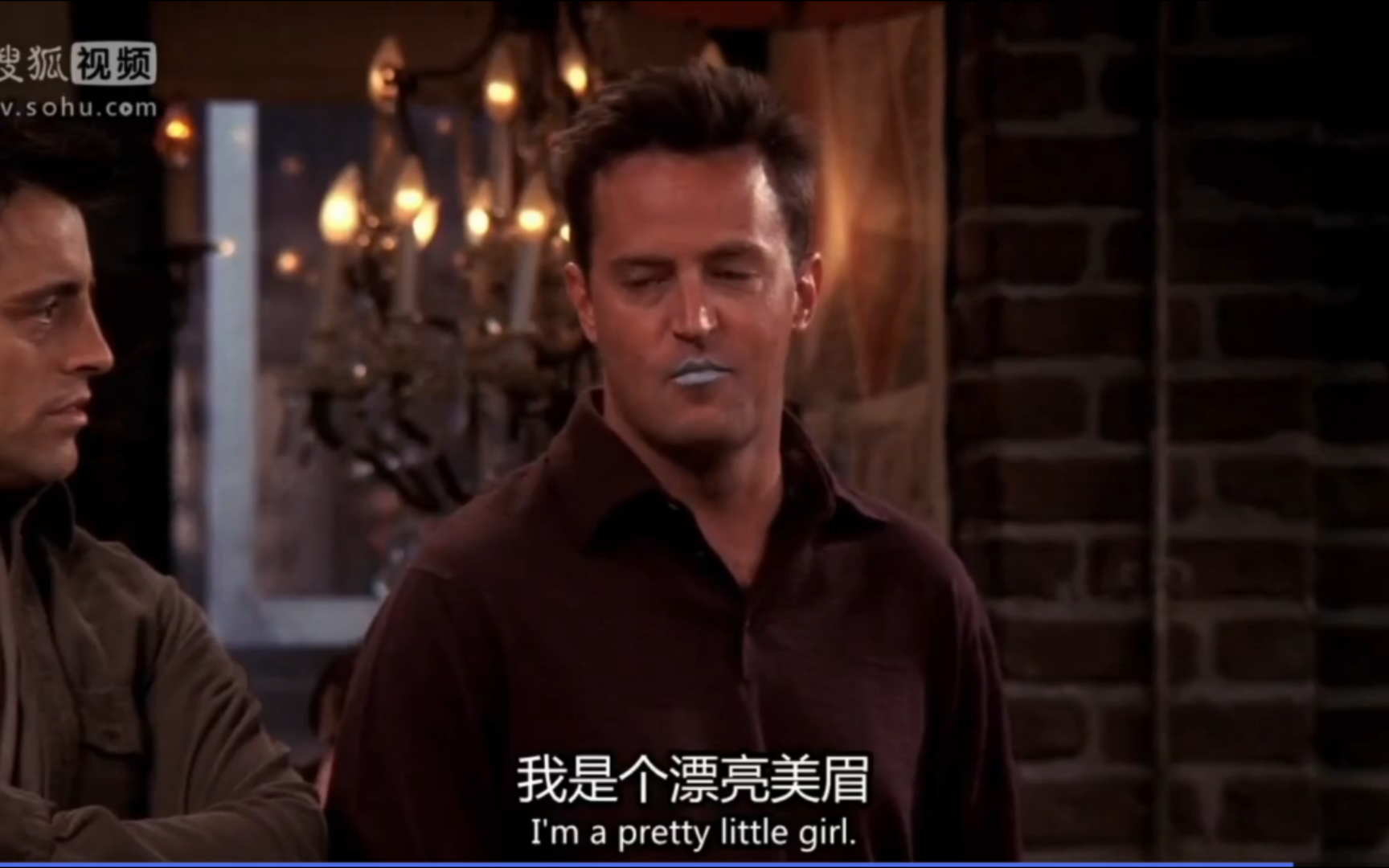 Chandler:我是个超级漂亮的美眉Phoebe:我就知道Rach:excellent哔哩哔哩bilibili