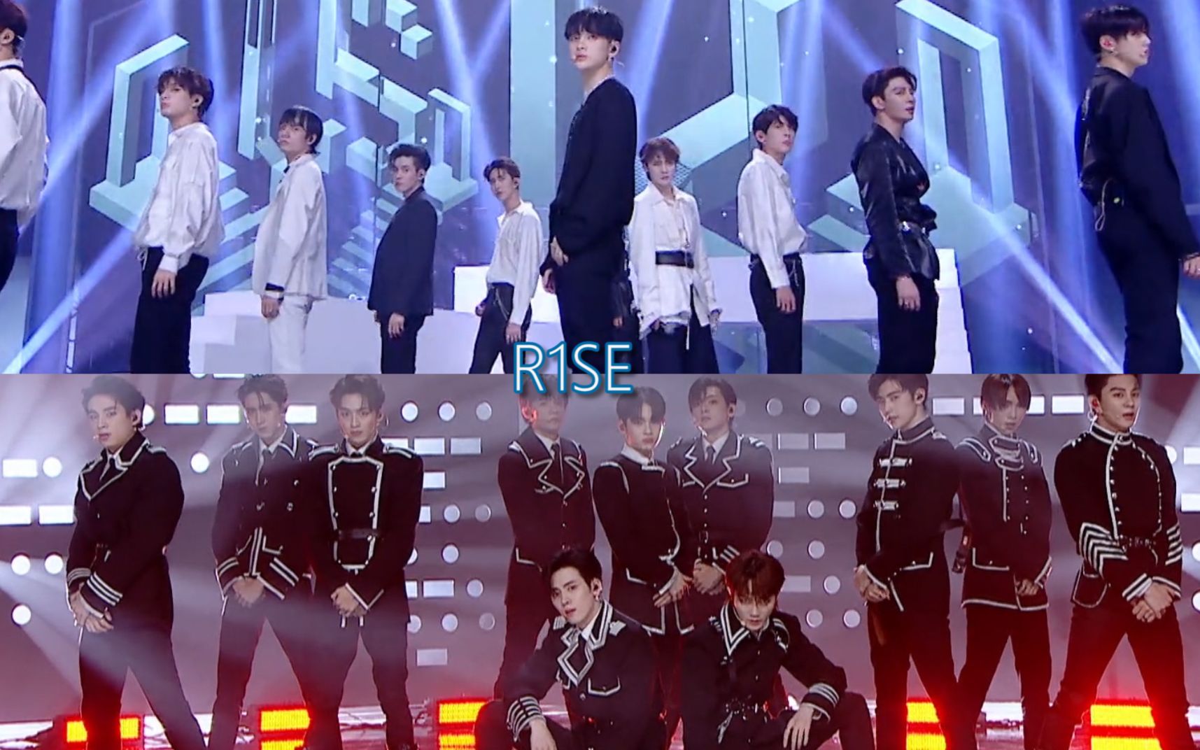 土味男团!《炙热的我们》r1se高光舞台大集锦,男孩们的舞台燃炸了!