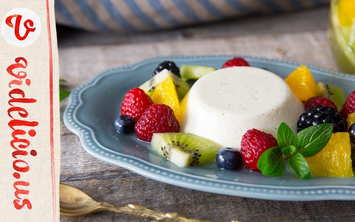 意式奶冻:panna cotta