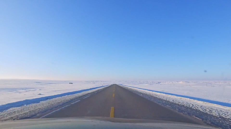 [图]第一视角自驾游【高原公路雪野】