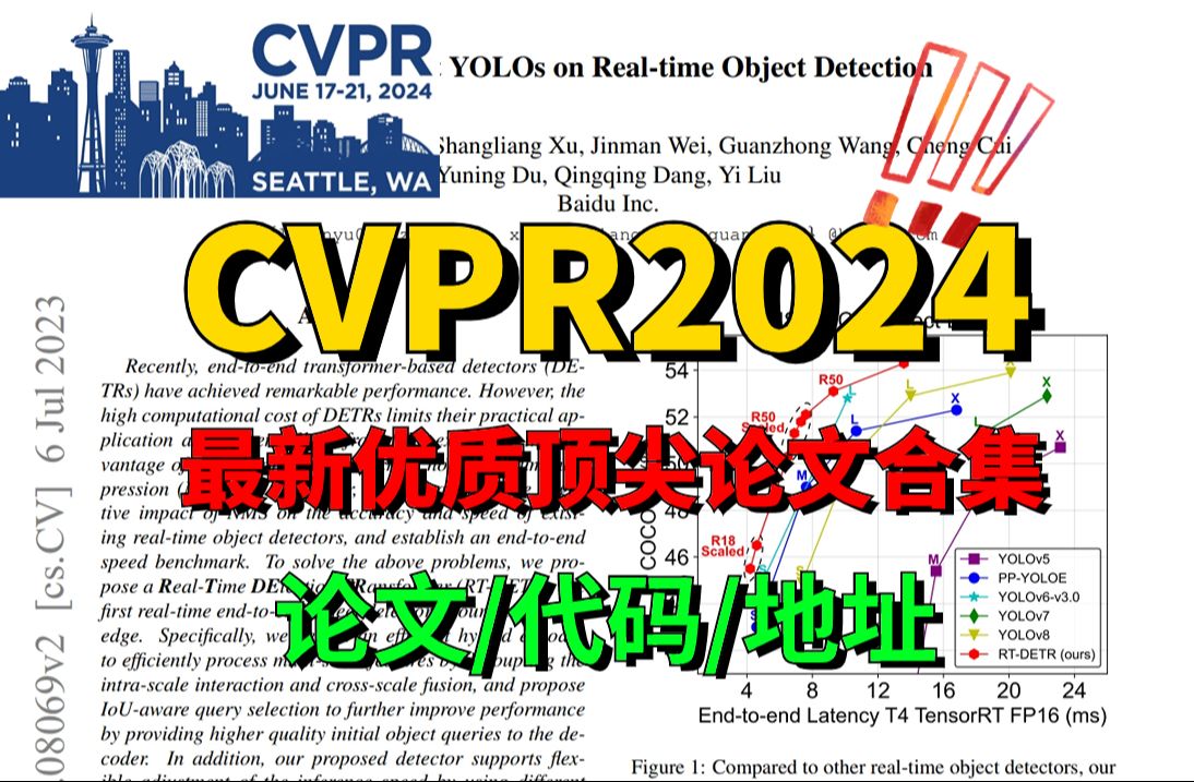 CVPR2024顶会优质论文合集!绝对是所有计算机视觉领域小伙伴的福音!!!哔哩哔哩bilibili