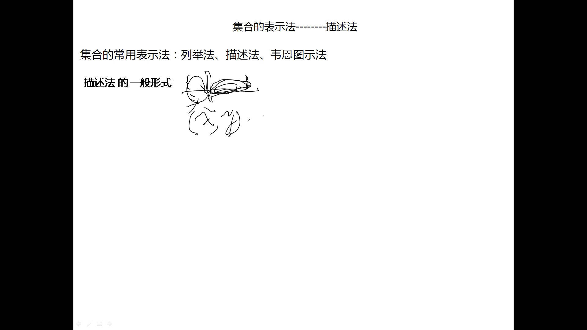 集合表示法之描述法哔哩哔哩bilibili