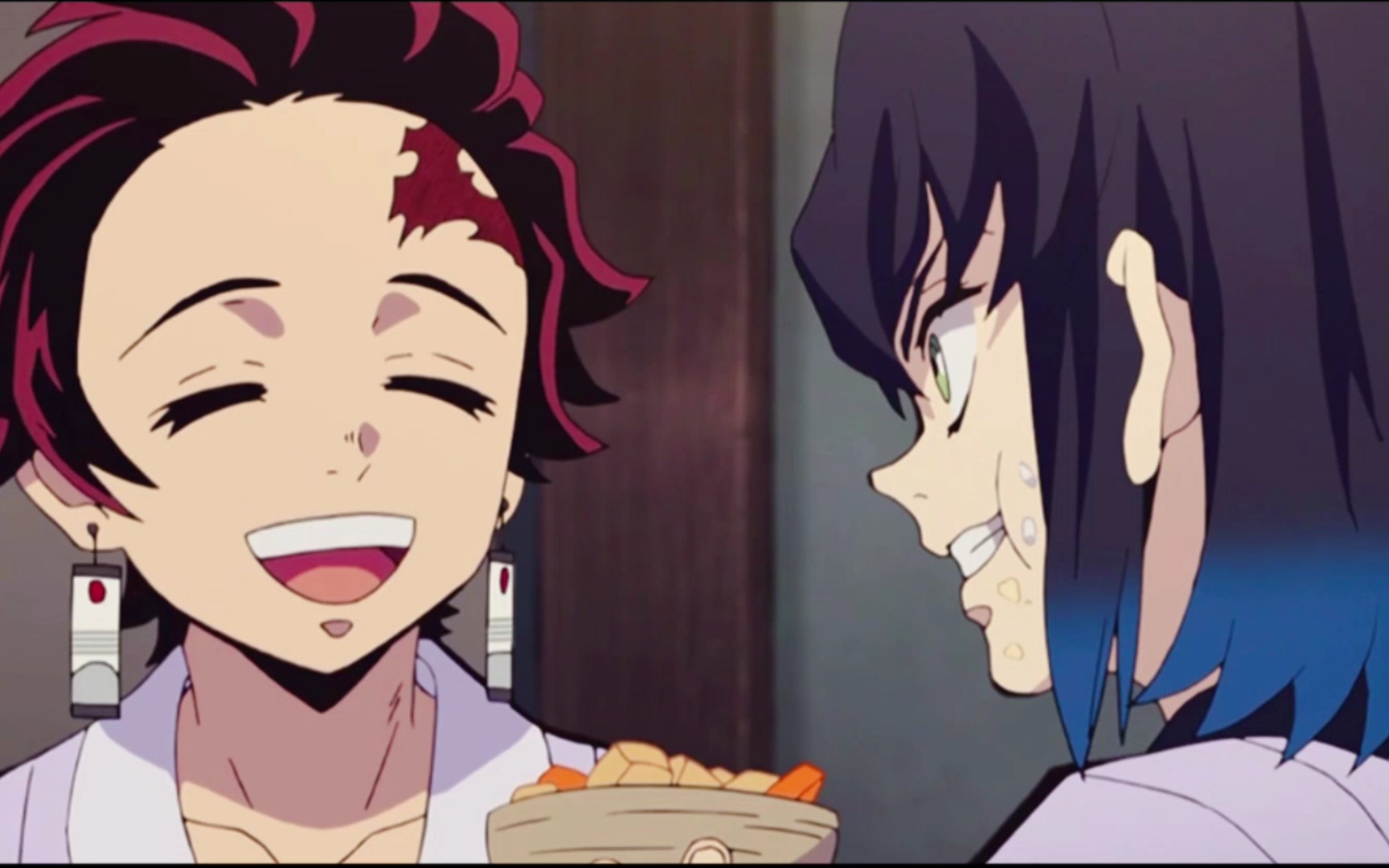 【鬼灭/炭伊】"别再让我变得轻飘飘了,你这额头混蛋!