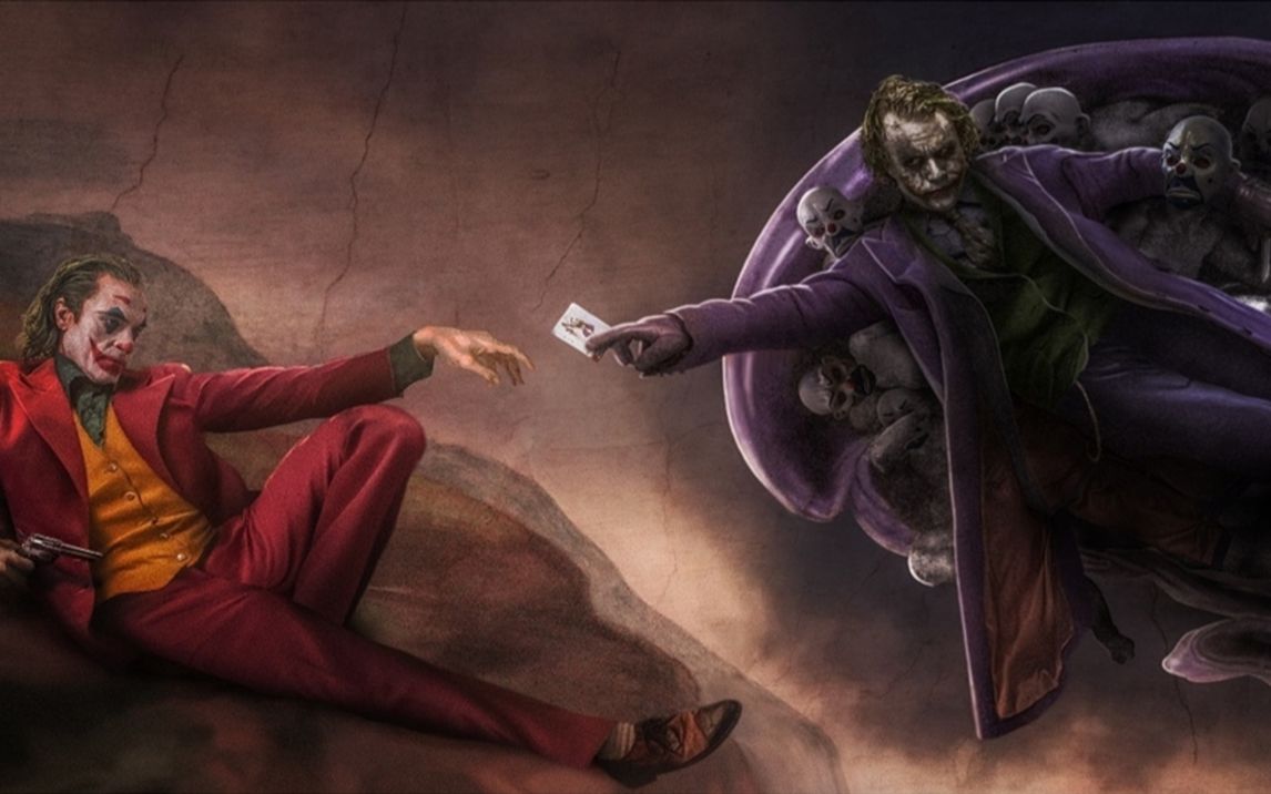 杰昆小丑x莱杰小丑新小丑与旧小丑混剪