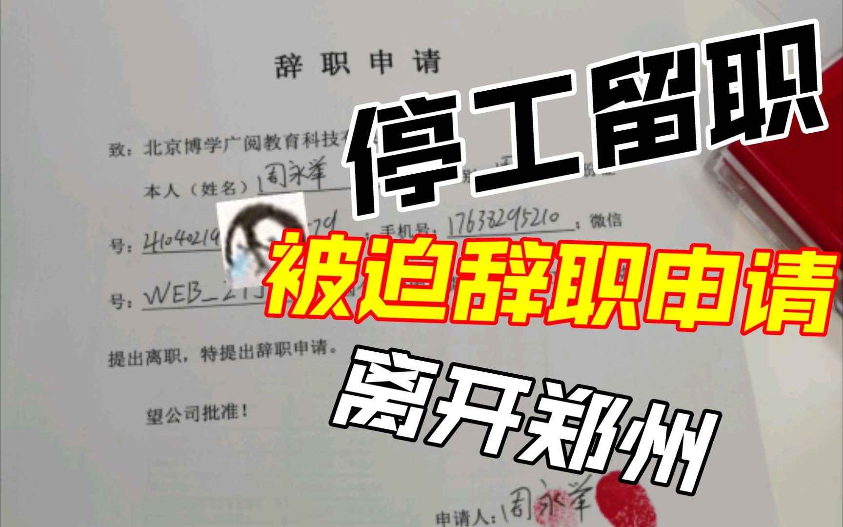 《年前被裁员》两个月没收入了,我决定放弃起诉公司了离开这个城市了.哔哩哔哩bilibili