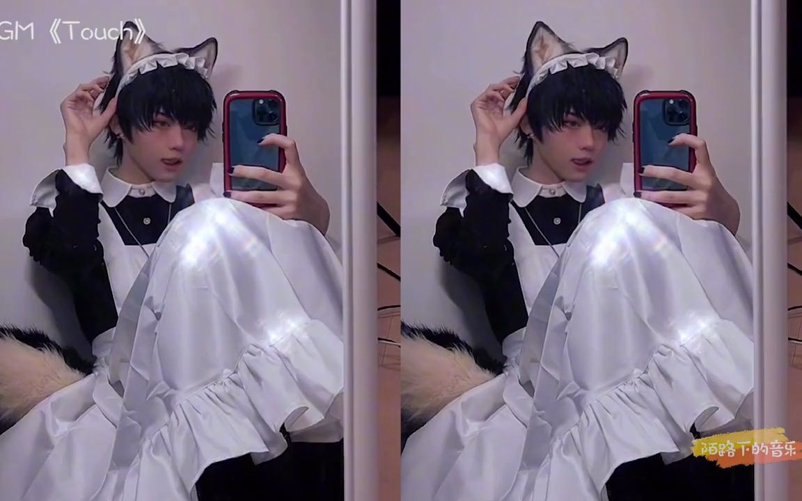 当小哥哥穿上男仆装有多逆天