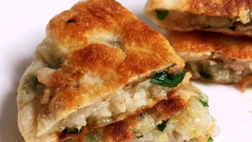 重庆万州传统特色路边小吃-儿时味道鸡嗉子粑粑