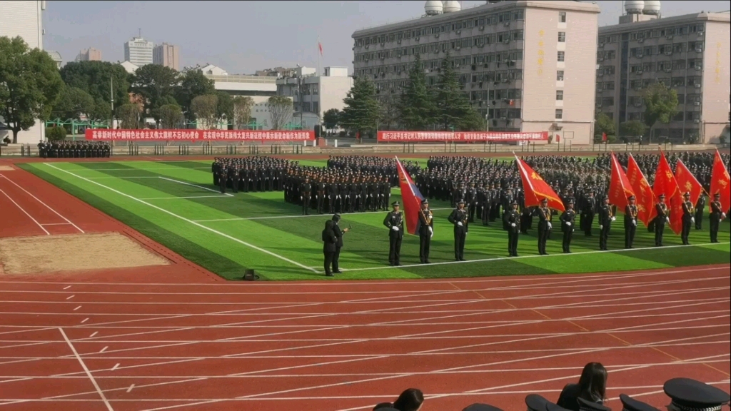 武汉警官职业学院东西湖校区2021级新生阅警式之分列式哔哩哔哩bilibili