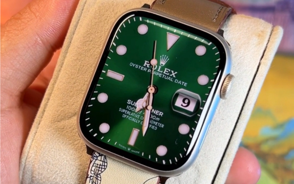 苹果手表第三表盘,劳力士