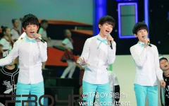 [图]TFBOYS《开学第一课》开场曲+游戏环节CUT