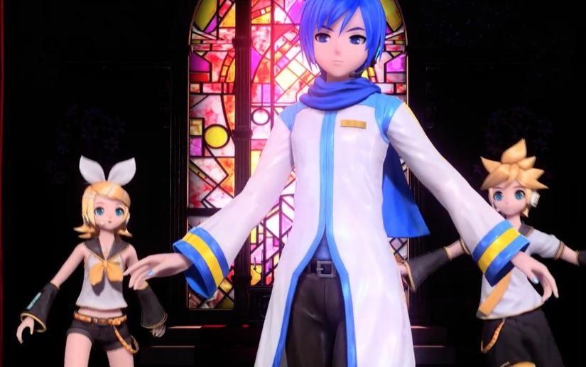 【ps4-pd ft】acute【鏡音リン/鏡音レン/kaito 公式服】pv