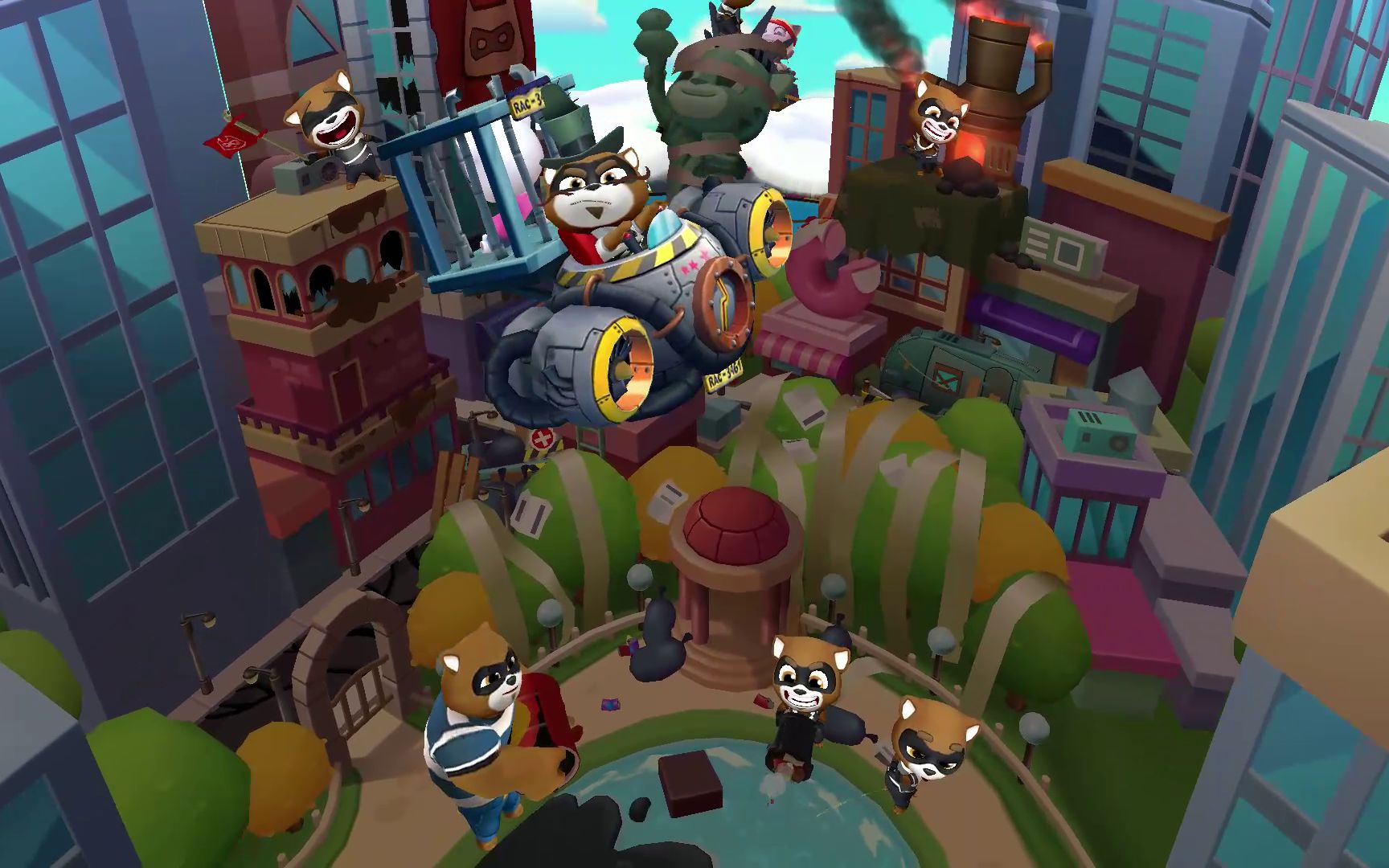 talking tom hero dash 汤姆猫英雄跑酷 开放城市 全新的冒险已经开始