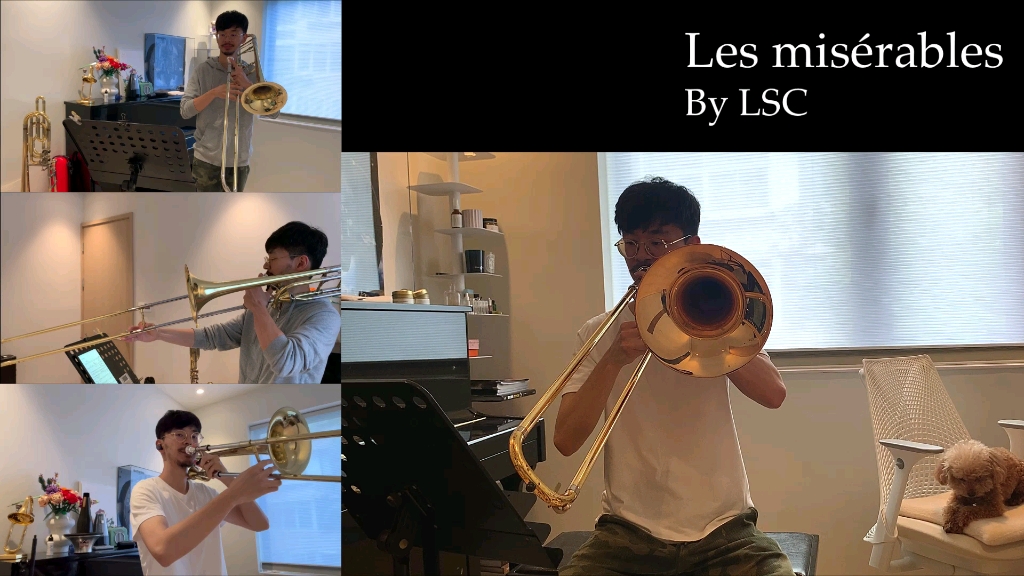 [图]【长号】Les Misérables /悲惨世界trombone quartet /长号四重奏