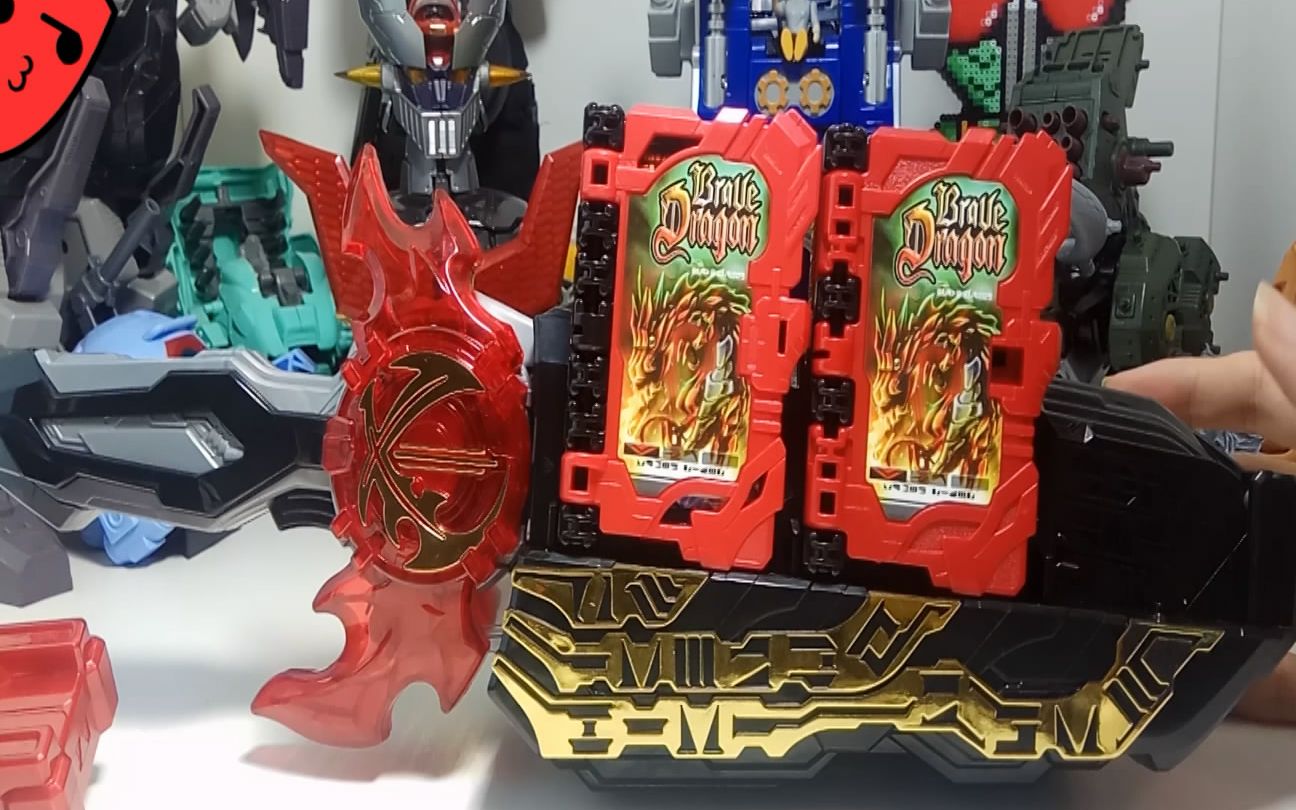 烈火拔刀-423模玩分享dx假面骑士圣刃驱动器