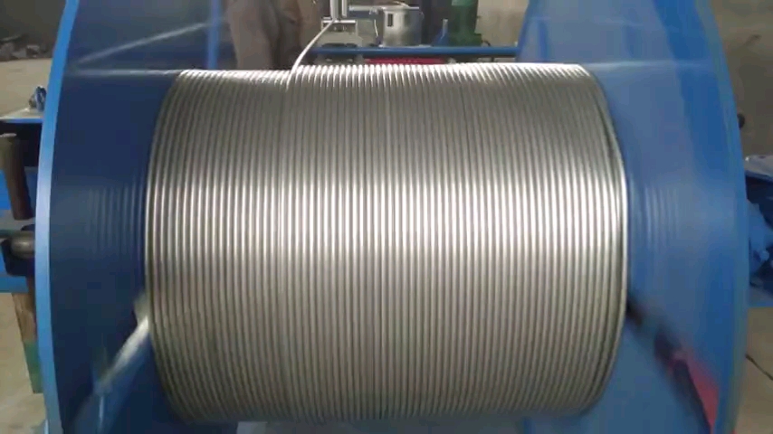 铝脱氧杆复绕机组lgfr450/1250型