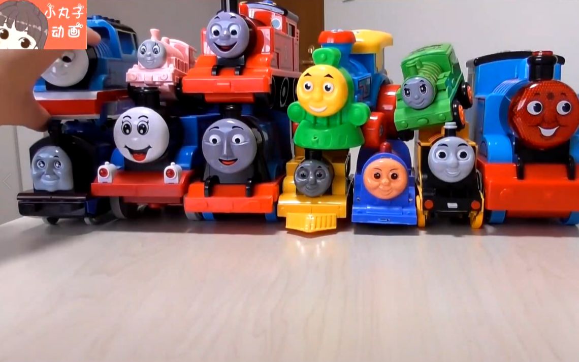 托马斯唱起了小苹果 小火车变身机器人