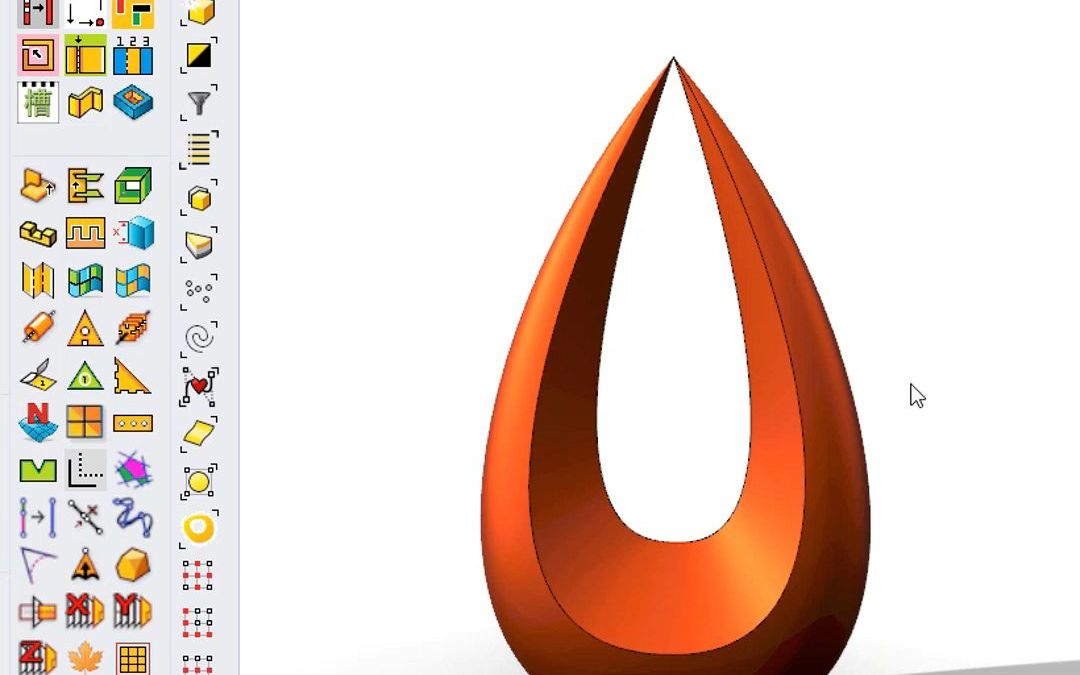 用RHINO犀牛简单几步做一个水滴异形雕塑装置哔哩哔哩bilibili