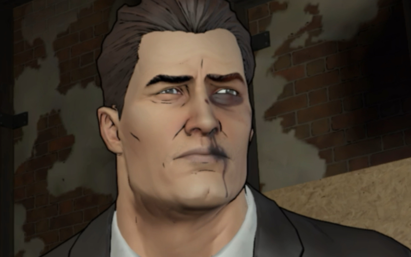 蝙蝠侠故事版 哈维感谢蝙蝠侠两次救了他