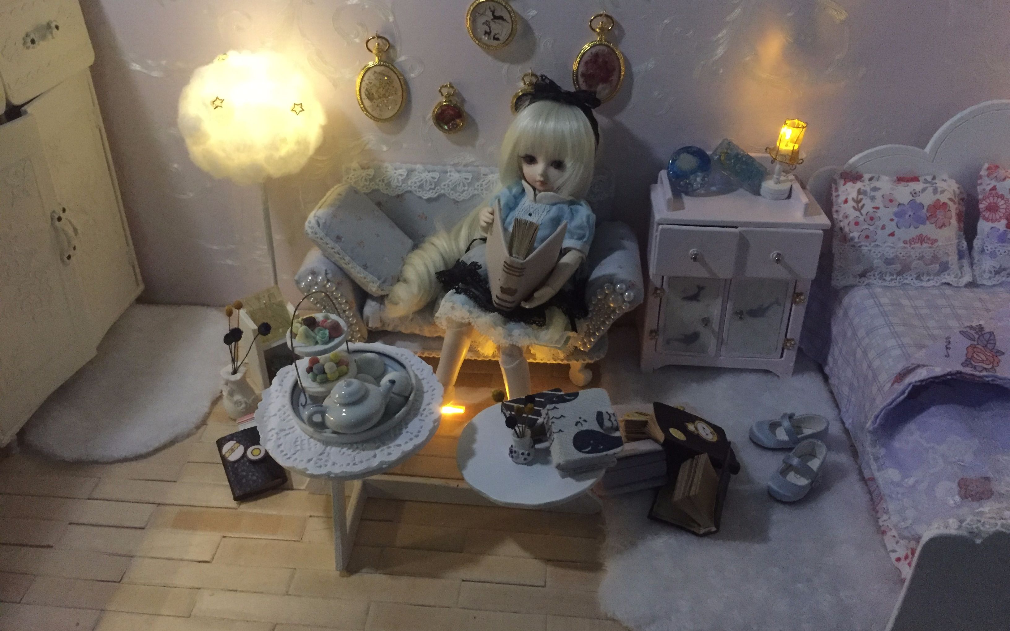 【BJD】娃屋小摆件,小皮书自制哔哩哔哩bilibili