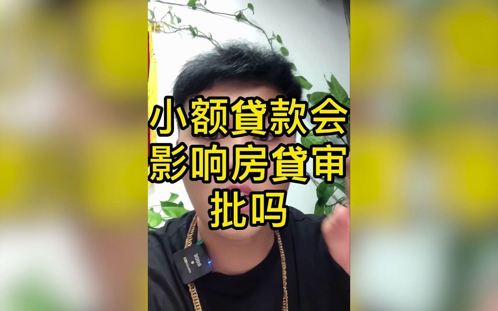 小额贷款会影响房贷审批吗?哔哩哔哩bilibili