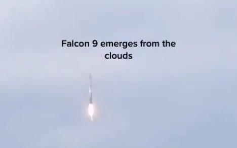 「SpaceX」航天爱好者岸边拍摄 SpaceX 公司旗下猎鹰火箭𐟚€一级回收成功震撼画面!哔哩哔哩bilibili