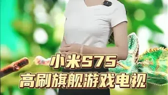 周末宅家时光也丰富，因为有小米75英寸电视啊！