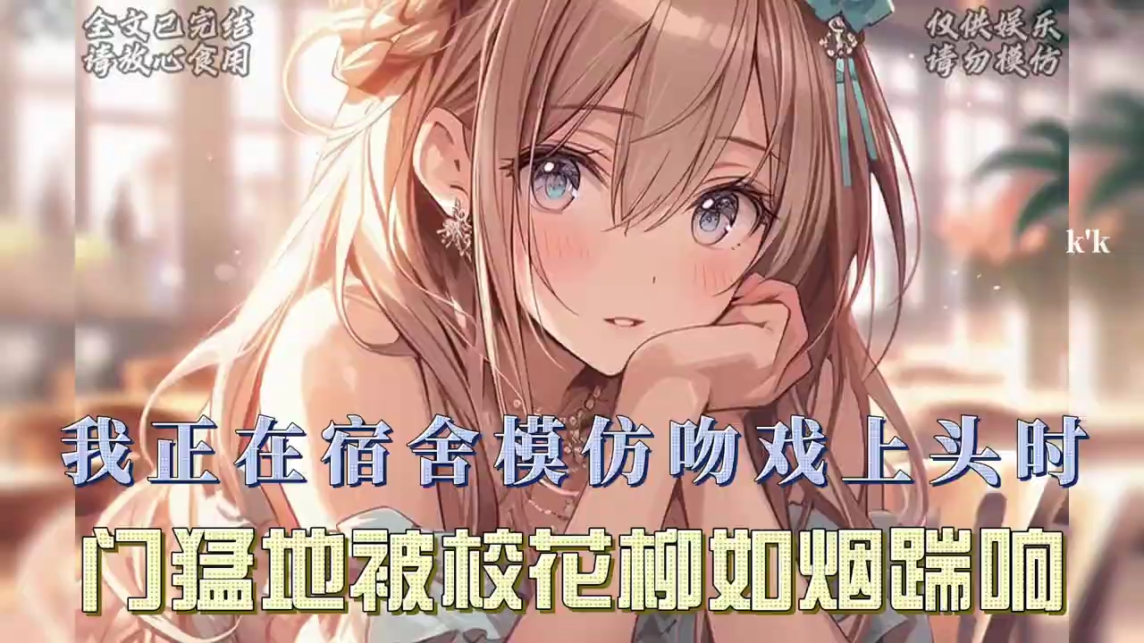 某日,门突然被踹开,校花柳如烟怒目而视,质问:"你跟谁在里面胡闹?