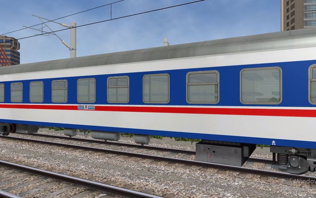 【msts/or】京沪线v1.0 hxd3d牵引25k客车 上海站