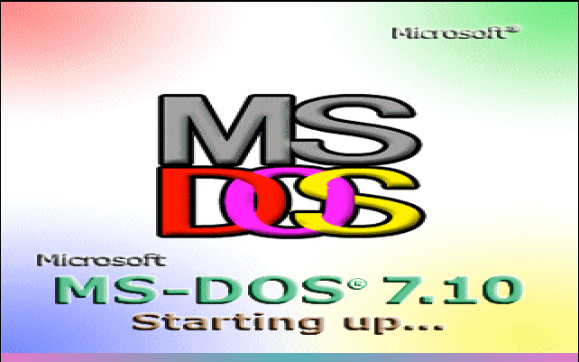 MSsystem安装:MSDOS 7.1安装哔哩哔哩bilibili